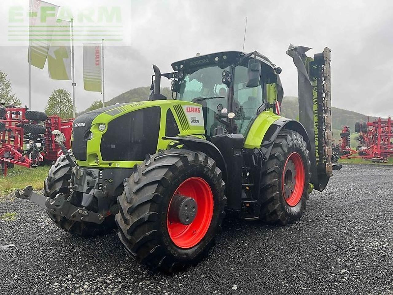 Tracteur agricole CLAAS axion 930