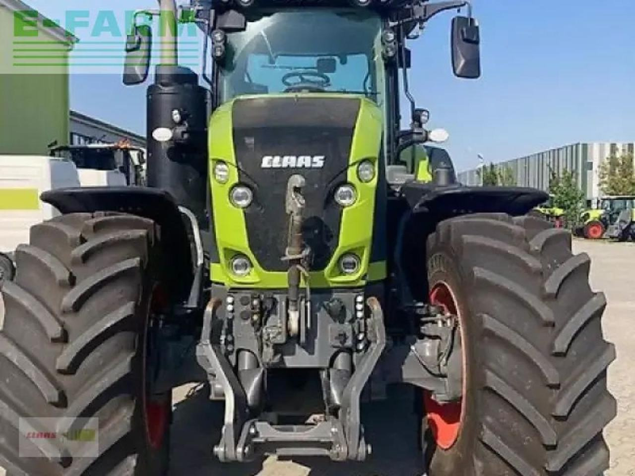 Tracteur agricole CLAAS axion 930