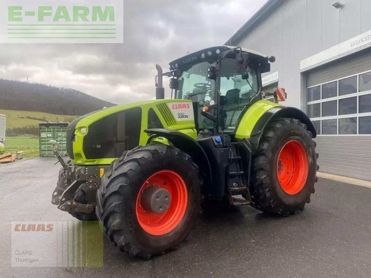 Tracteur agricole CLAAS axion 930