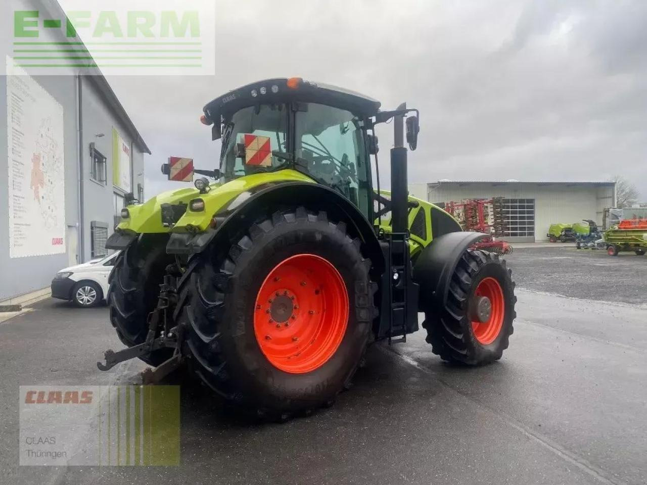Tracteur agricole CLAAS axion 930
