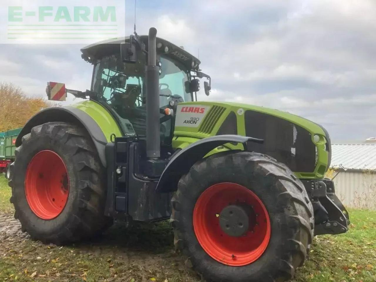 Tracteur agricole CLAAS axion 930
