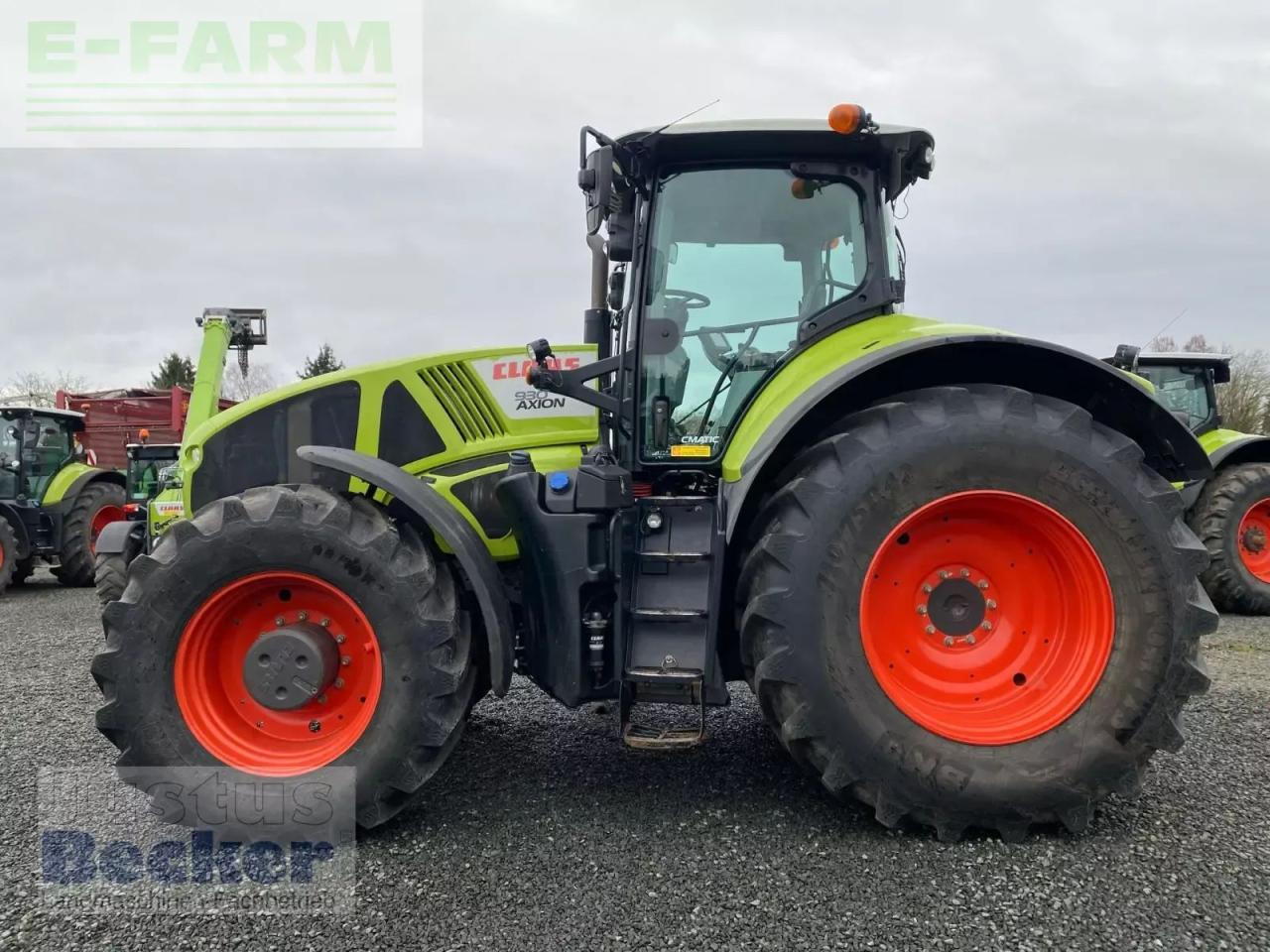 Tracteur agricole CLAAS axion 930 c-matic