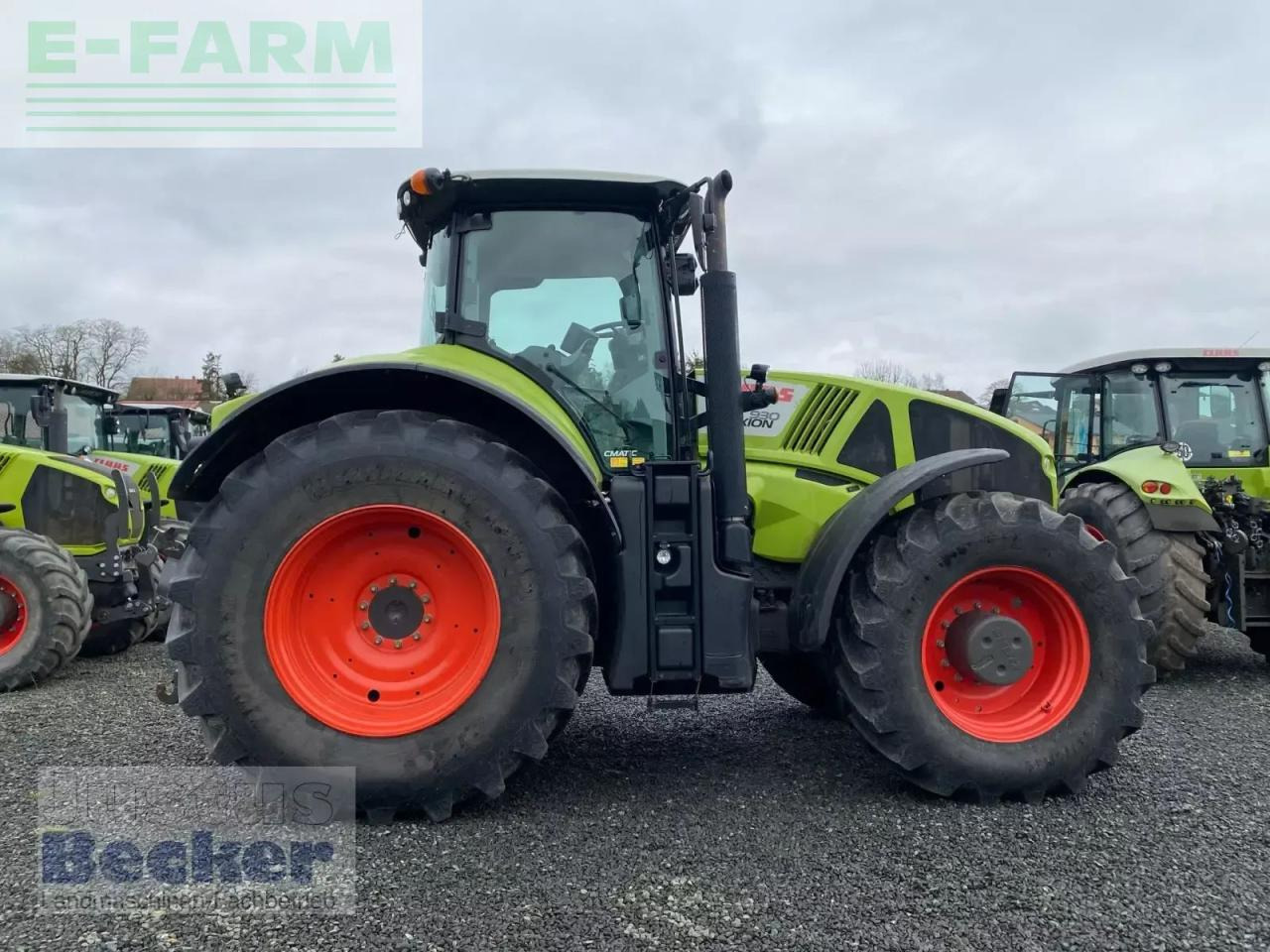 Tracteur agricole CLAAS axion 930 c-matic