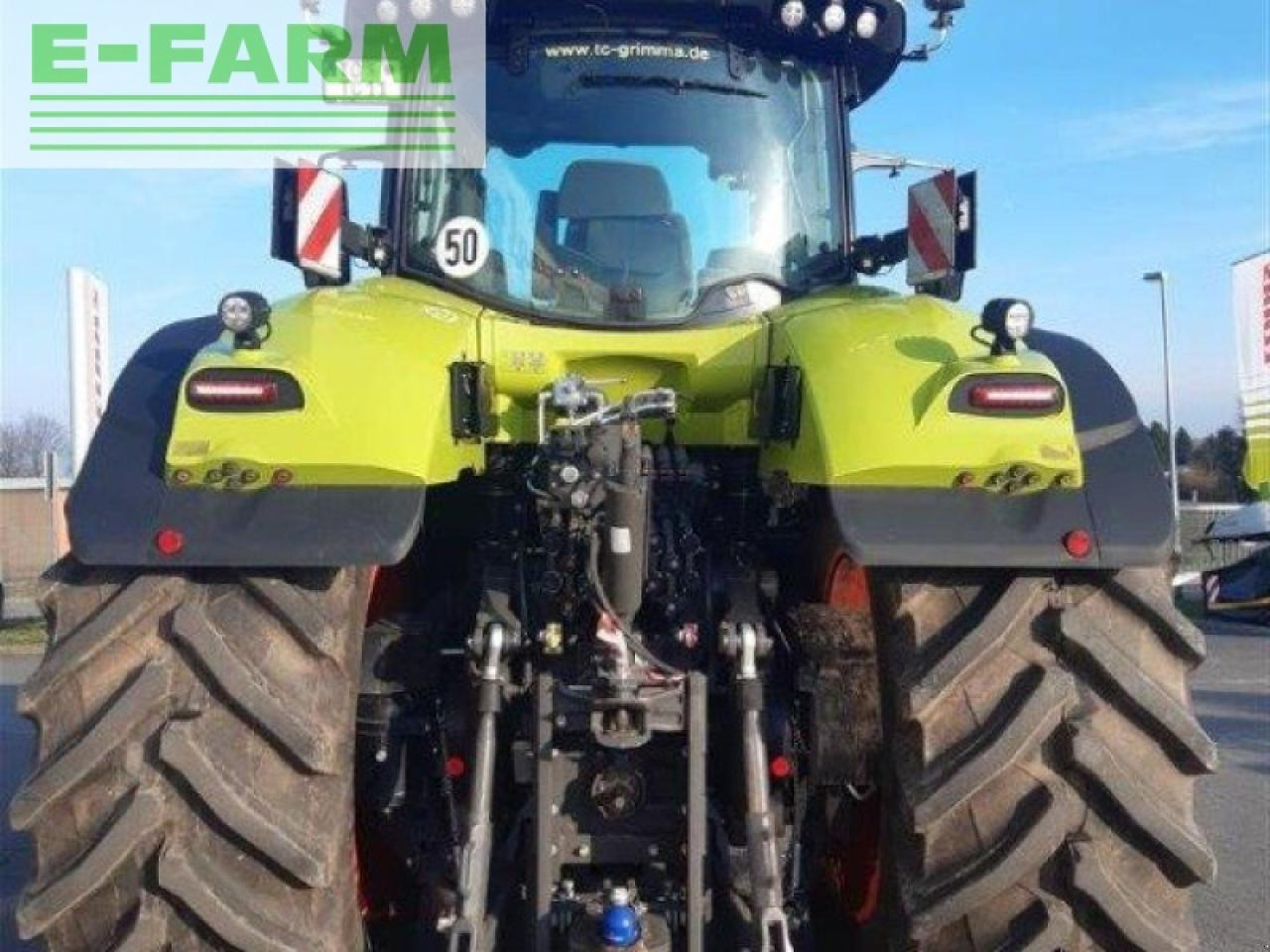 Tracteur agricole CLAAS axion 930 c-matic