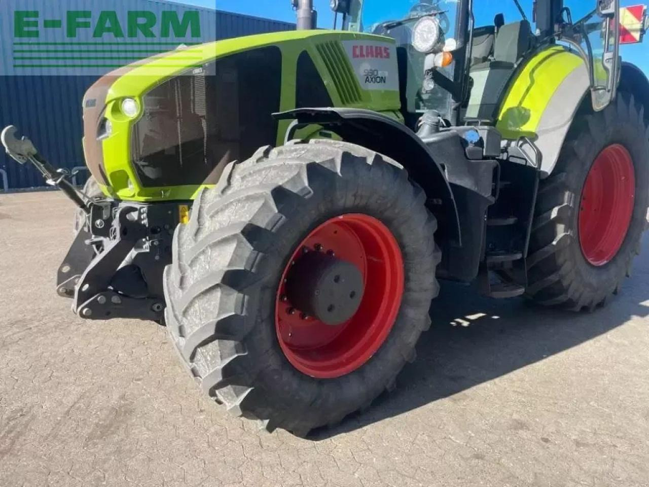Tracteur agricole CLAAS axion 930 cmatic