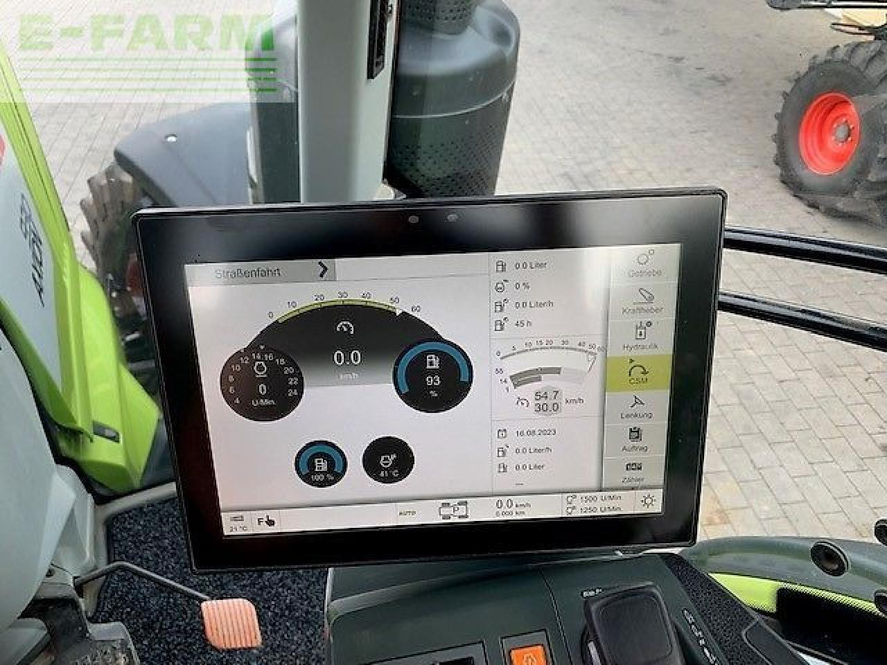 Tracteur agricole CLAAS axion 930 cmatic cebis CMATIC CEBIS