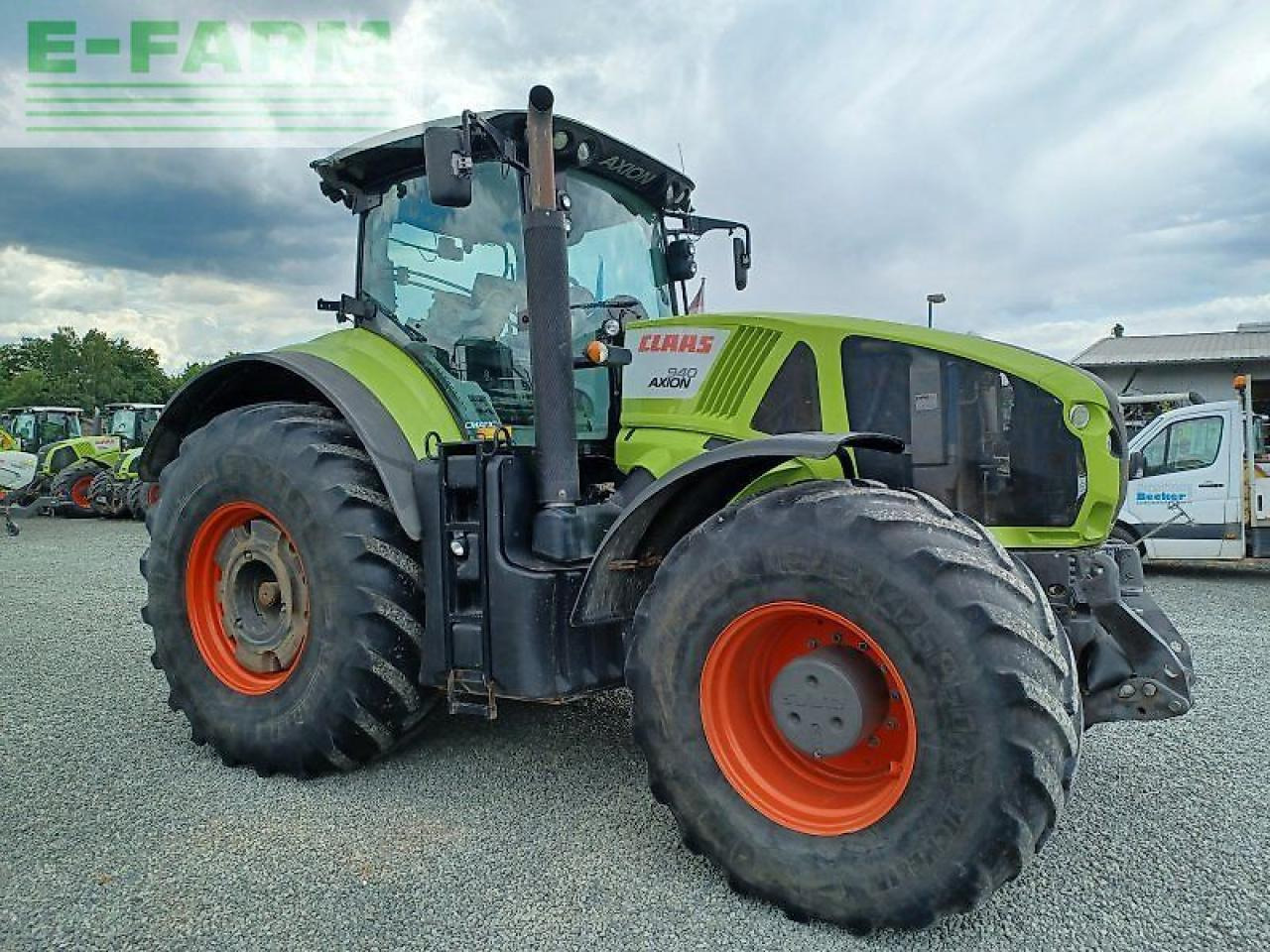 Tracteur agricole CLAAS axion 940 c-matic
