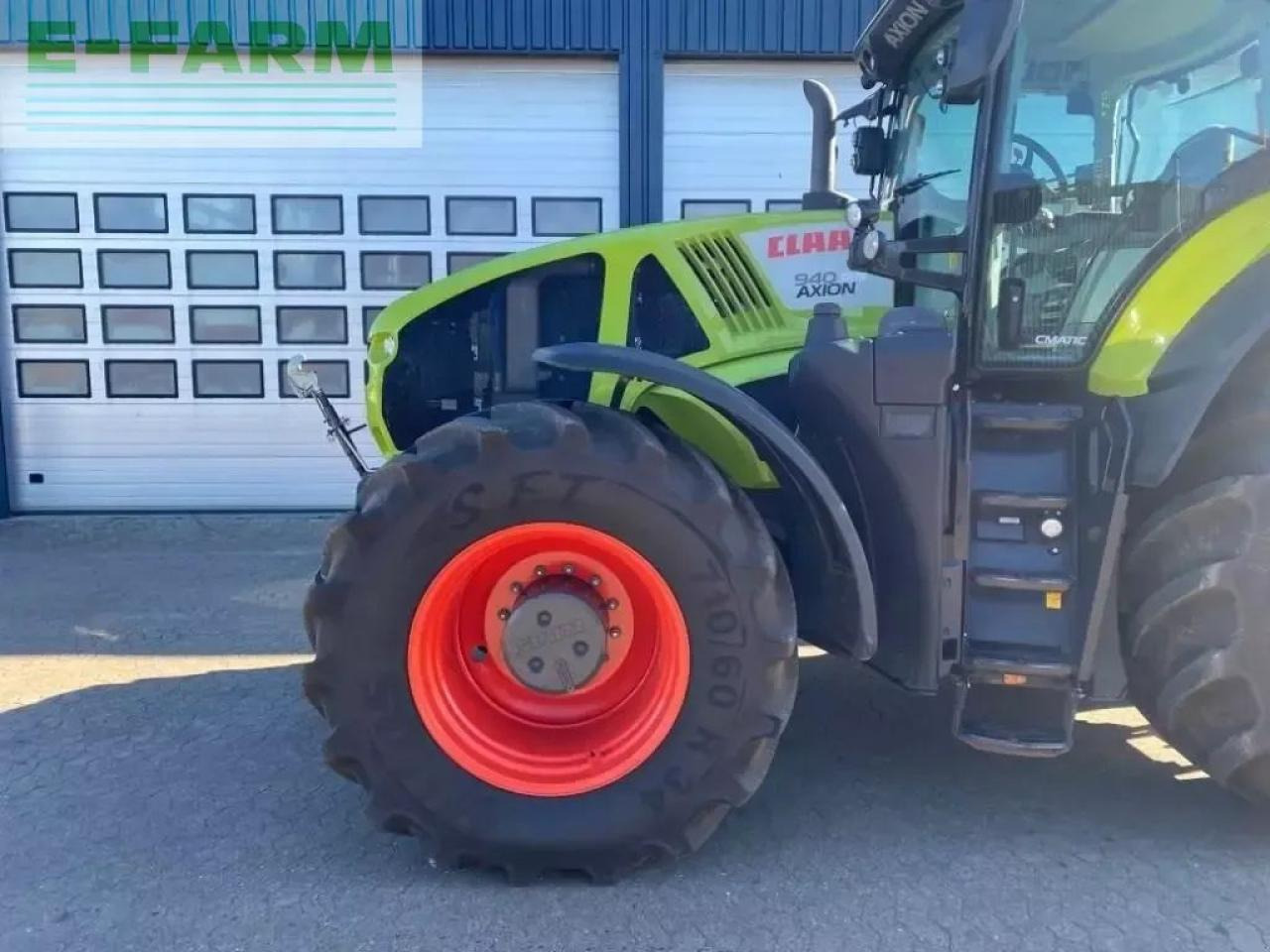 Tracteur agricole CLAAS axion 940 cmatic