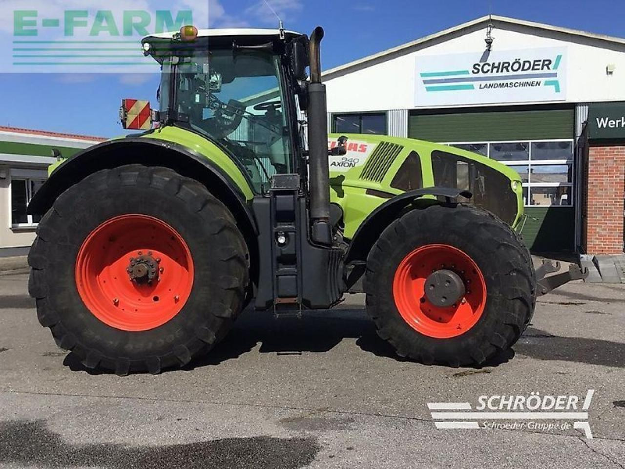 Tracteur agricole CLAAS axion 940 cmatic | rtk | s10 terminal