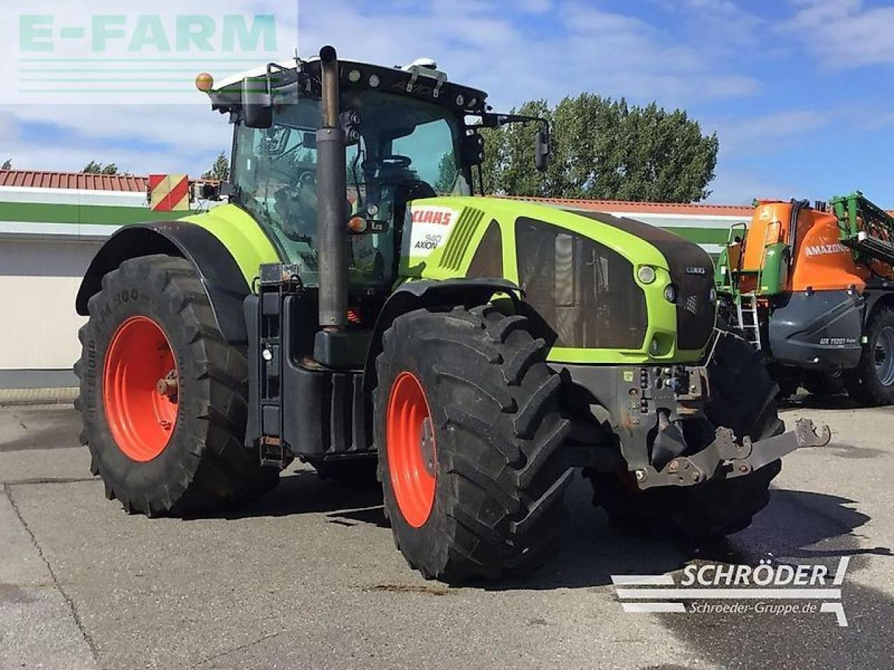 Tracteur agricole CLAAS axion 940 cmatic | rtk | s10 terminal
