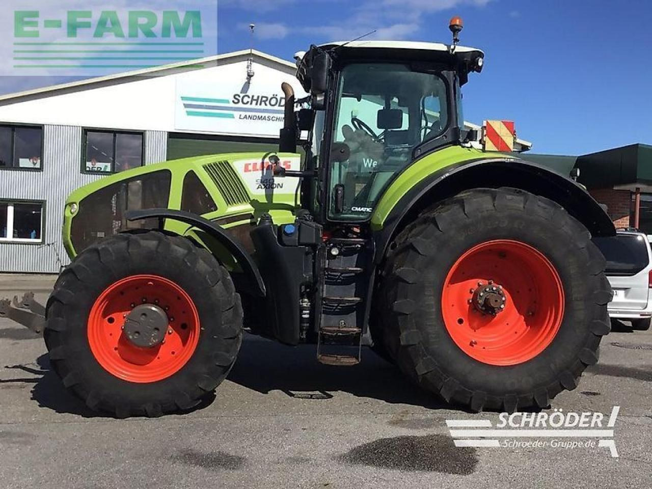 Tracteur agricole CLAAS axion 940 cmatic | rtk | s10 terminal