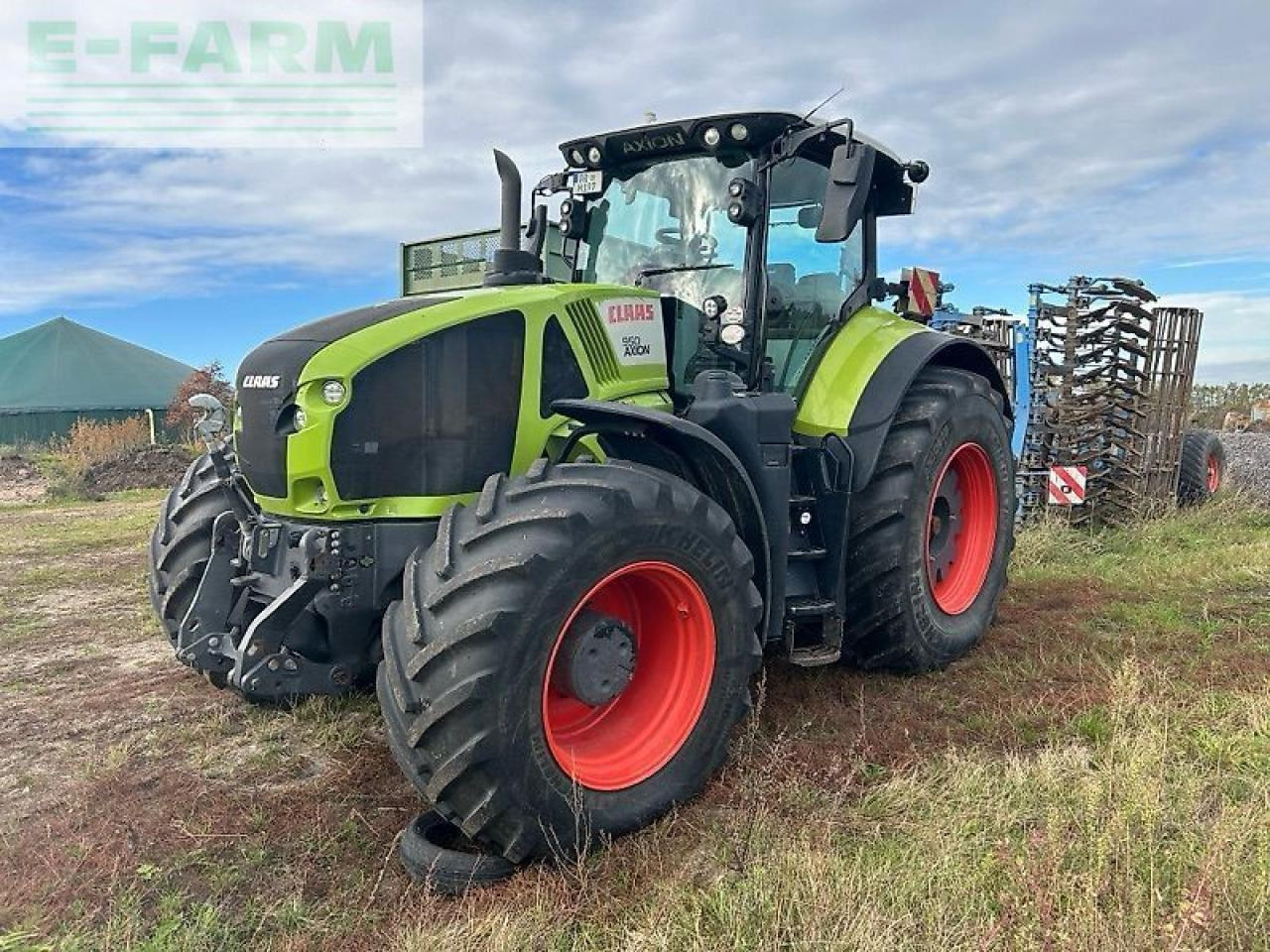 Tracteur agricole CLAAS axion 950