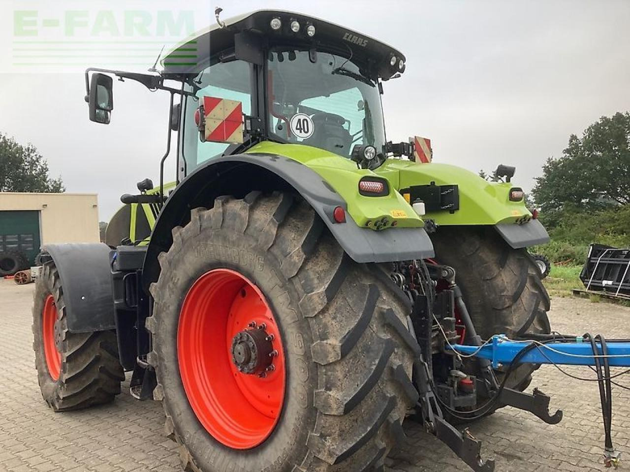 Tracteur agricole CLAAS axion 950