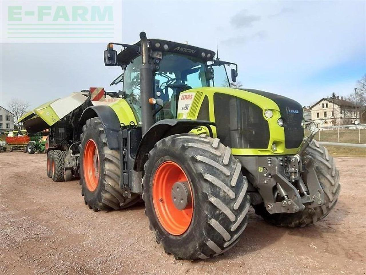 Tracteur agricole CLAAS axion 950 cmatic cebis CMATIC CEBIS