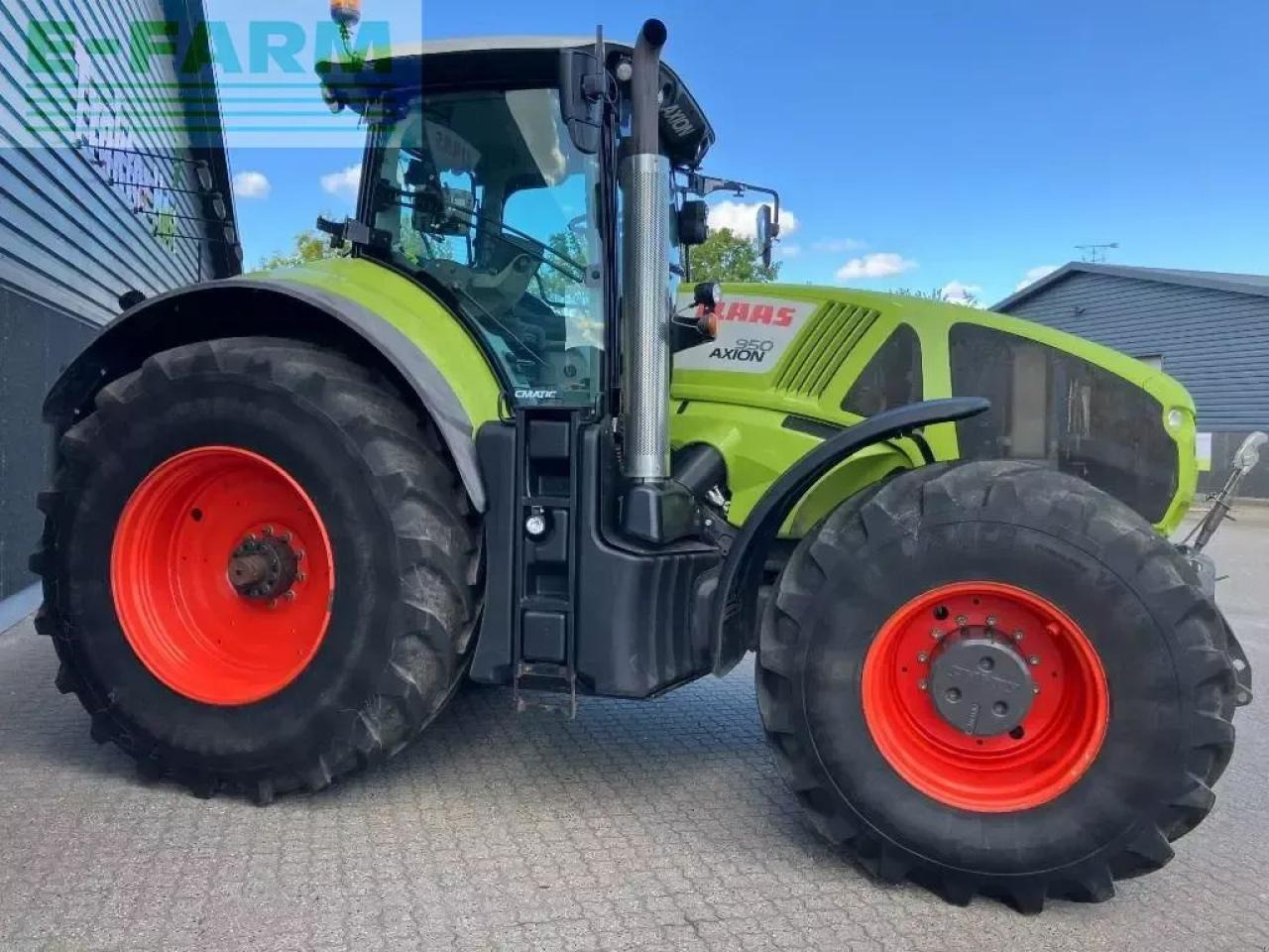 Tracteur agricole CLAAS axion 950 cmatic cebis CMATIC CEBIS