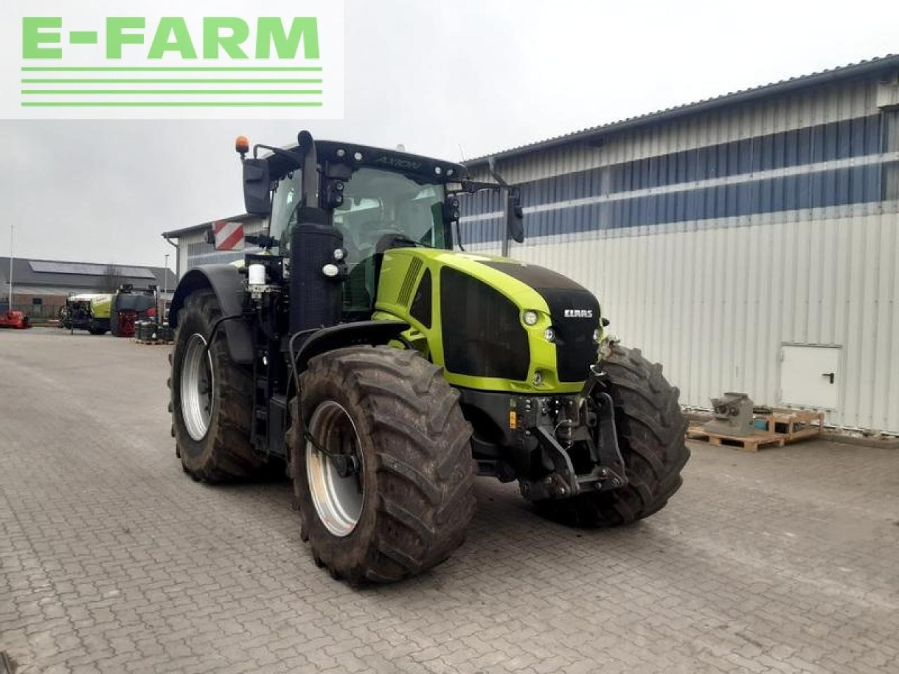 Tracteur agricole CLAAS axion 950 cmatic ctic
