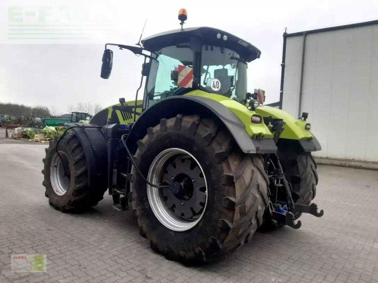 Tracteur agricole CLAAS axion 950 cmatic ctic