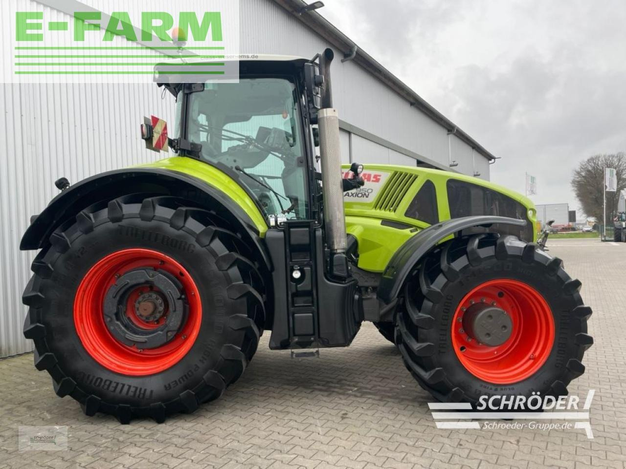 Tracteur agricole CLAAS axion 950 cmatic rtk