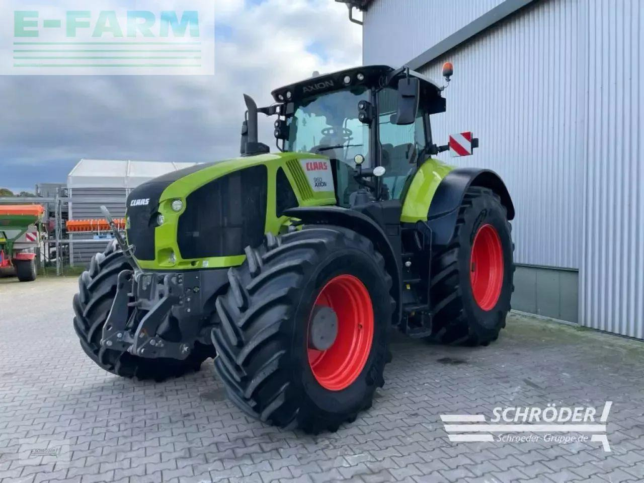 Tracteur agricole CLAAS axion 960 cmatic + maxicare + rtk