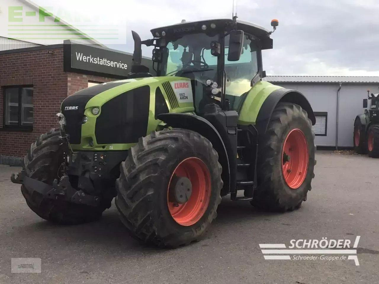 Tracteur agricole CLAAS axion 960 cmatic | rtk + s10 terminal
