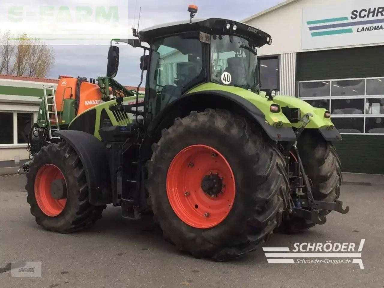 Tracteur agricole CLAAS axion 960 cmatic | rtk + s10 terminal