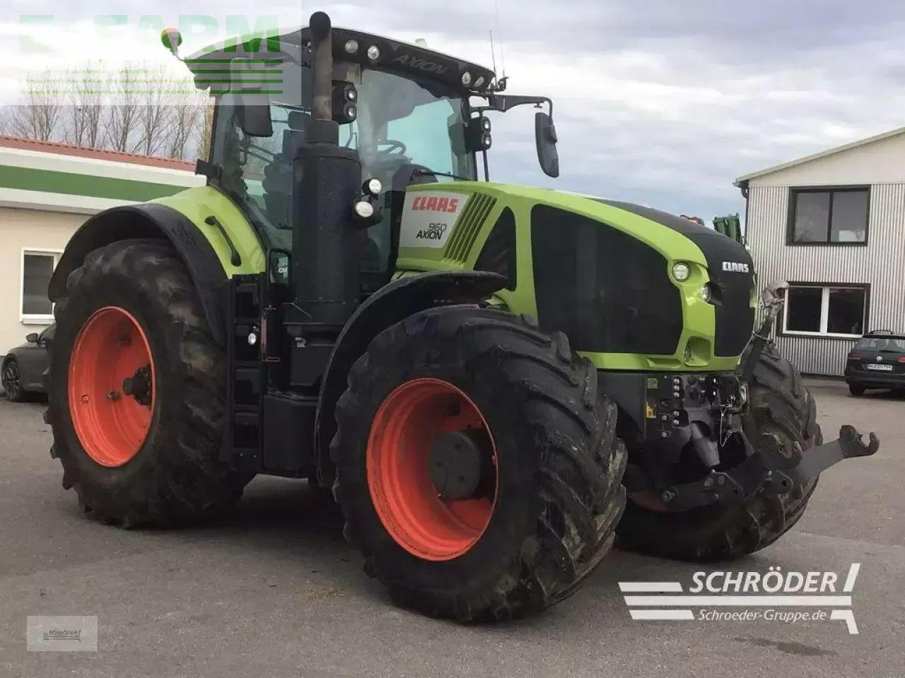 Tracteur agricole CLAAS axion 960 cmatic | rtk + s10 terminal