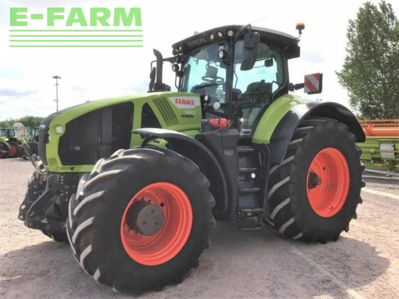 Tracteur agricole CLAAS axion 960 stage v