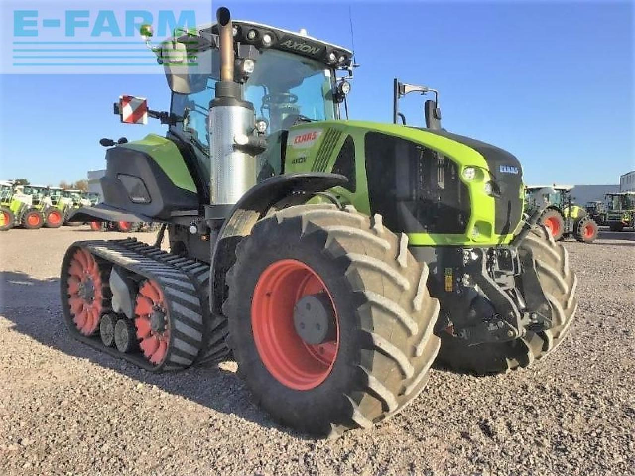 Tracteur agricole CLAAS axion 960 terra trac
