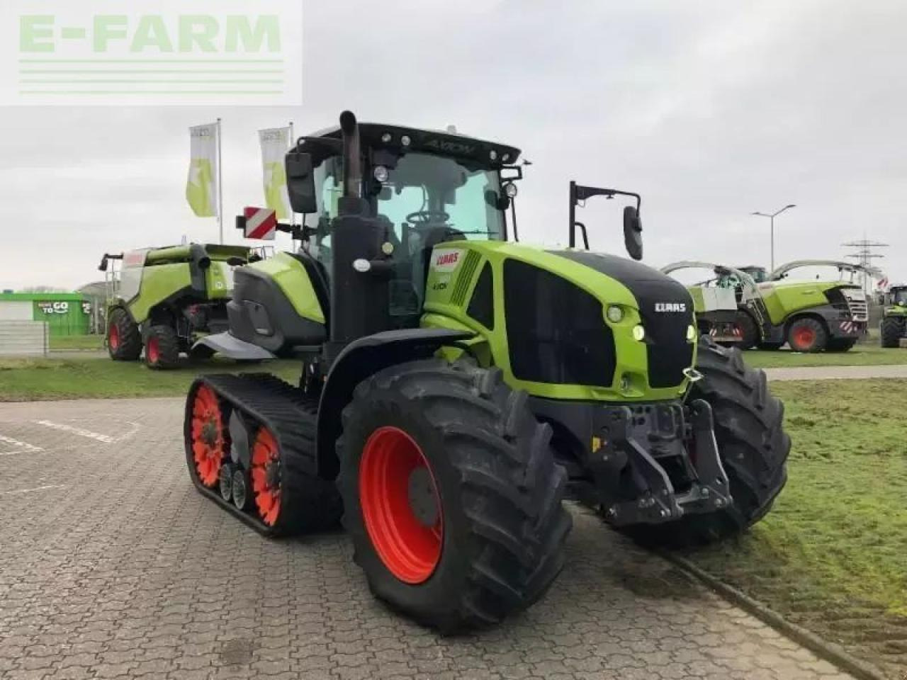 Tracteur agricole CLAAS axion 960 terra trac