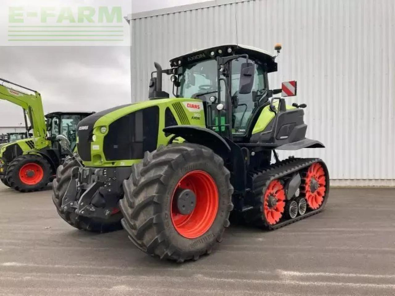 Tracteur agricole CLAAS axion 960 terra trac