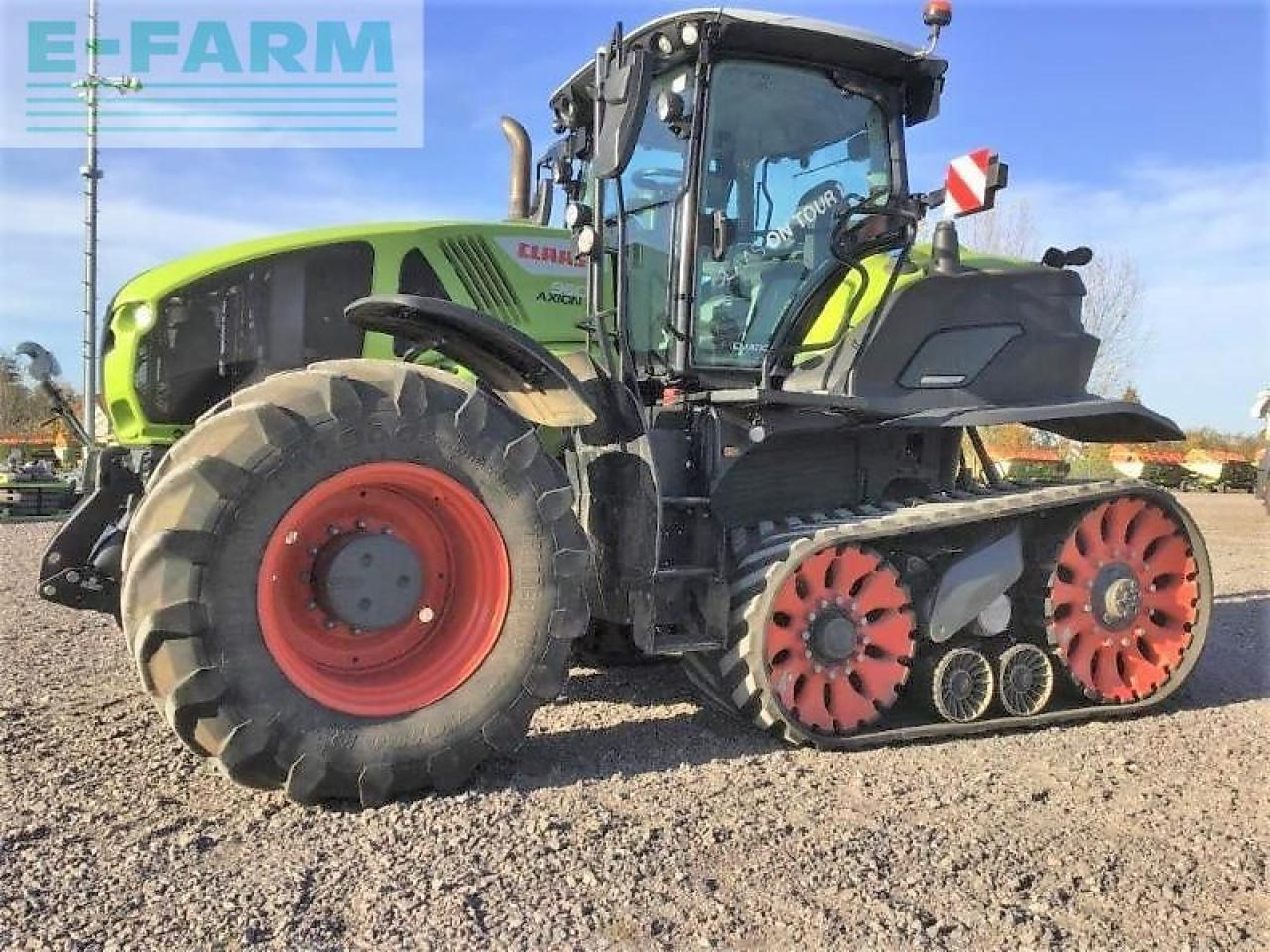 Tracteur agricole CLAAS axion 960 terra trac