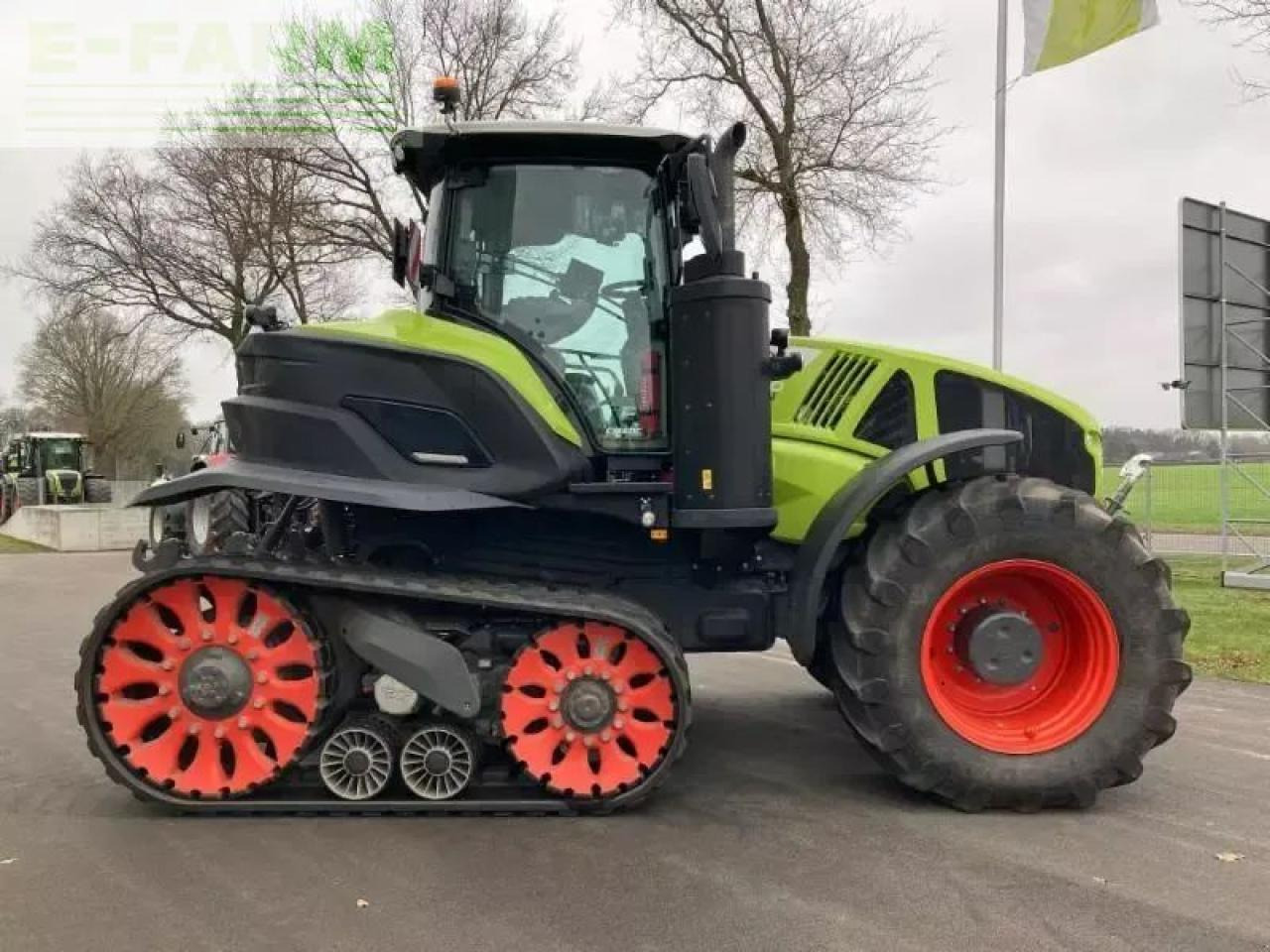 Tracteur agricole CLAAS axion 960 terra trac