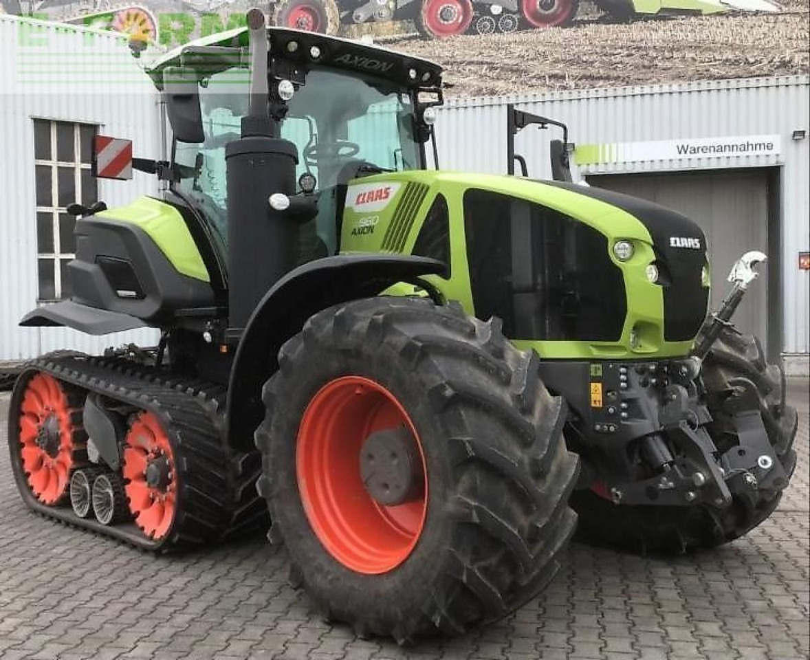 Tracteur agricole CLAAS axion 960 terra trac v