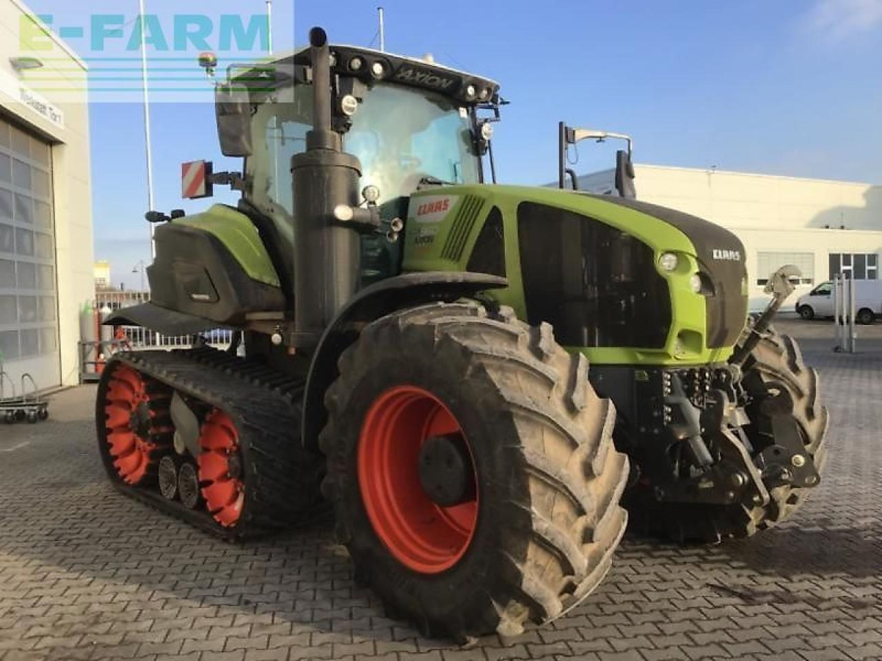 Tracteur agricole CLAAS axion 960 terra trac v