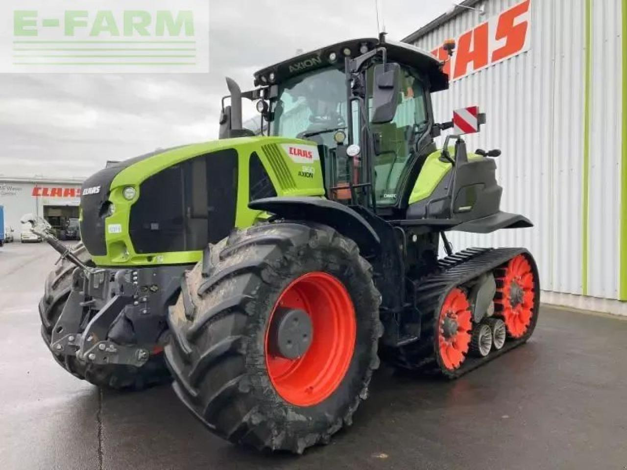 Tracteur agricole CLAAS axion 960 terratrac