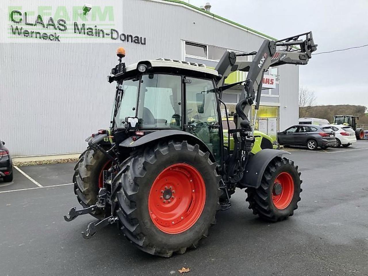 Tracteur agricole CLAAS axos 240 advanced mit fl u506