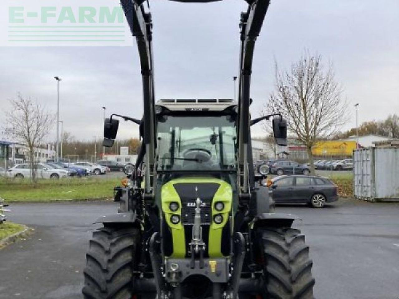 Tracteur agricole CLAAS axos 240 advanced mit fl u506