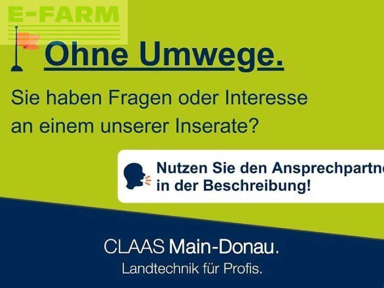 Tracteur agricole CLAAS axos 240 advanced mit fl u506