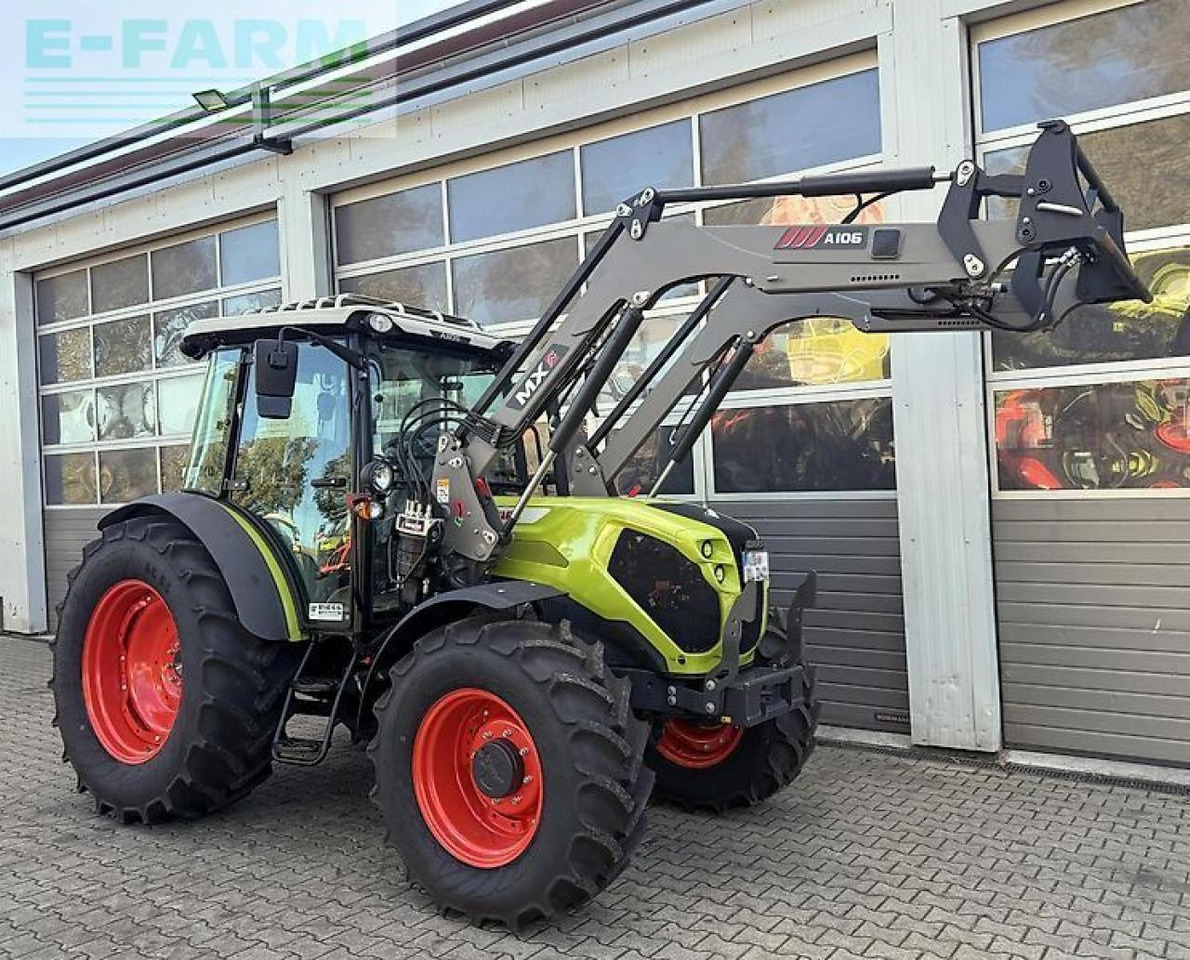 Tracteur agricole CLAAS axos 240 advanced + mx a106