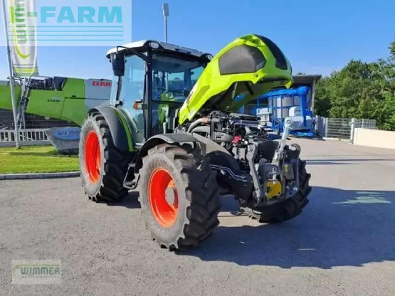 Tracteur agricole CLAAS axos 240 / lastschalt (axos 200)