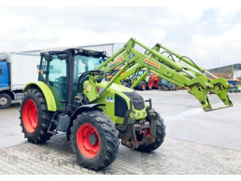Tracteur agricole CLAAS axos 320 mit stoll frontlader