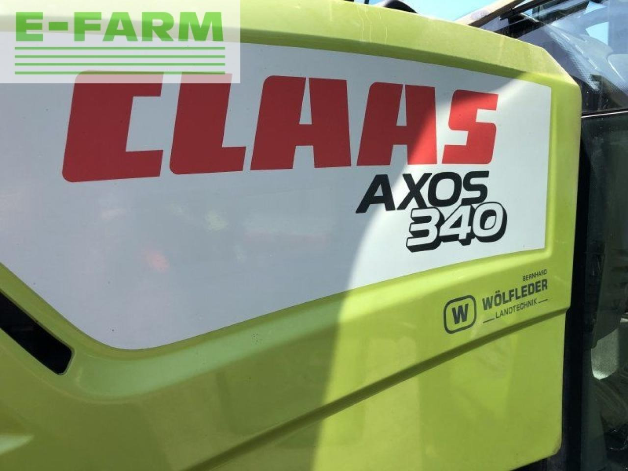 Tracteur agricole CLAAS axos 340 cx CX