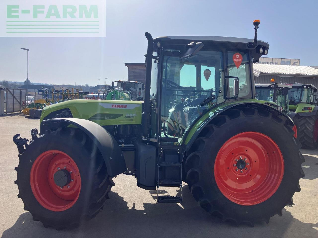 Tracteur agricole CLAAS axos 3.105