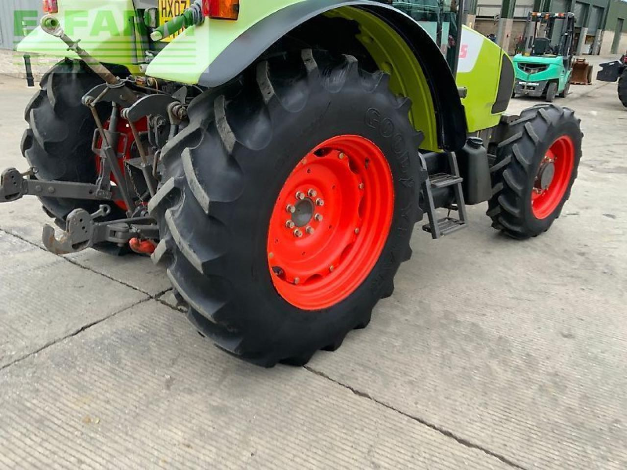 Tracteur agricole CLAAS celtis 426rc tractor (st24608)