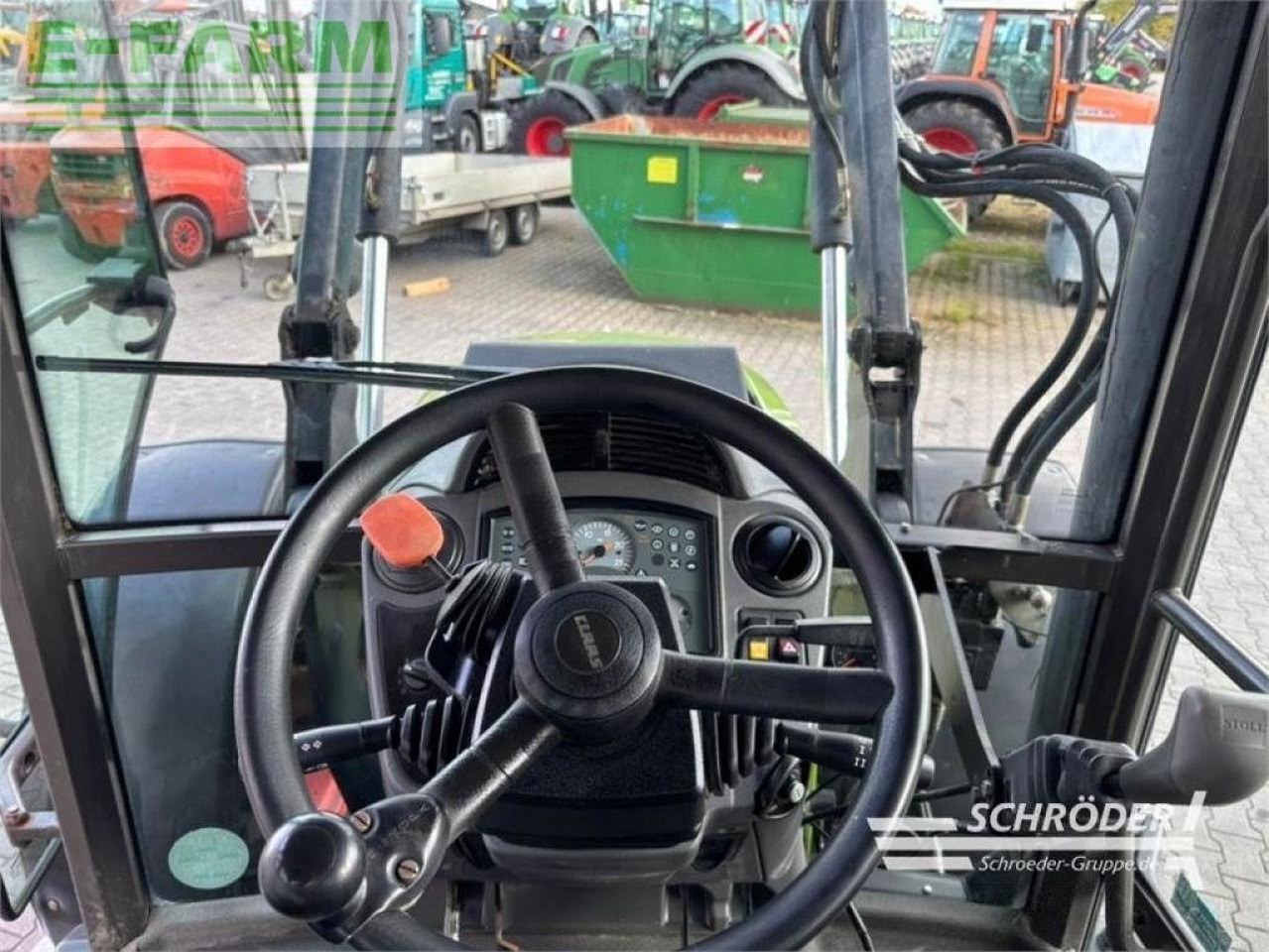 Tracteur agricole CLAAS celtis 456 rx