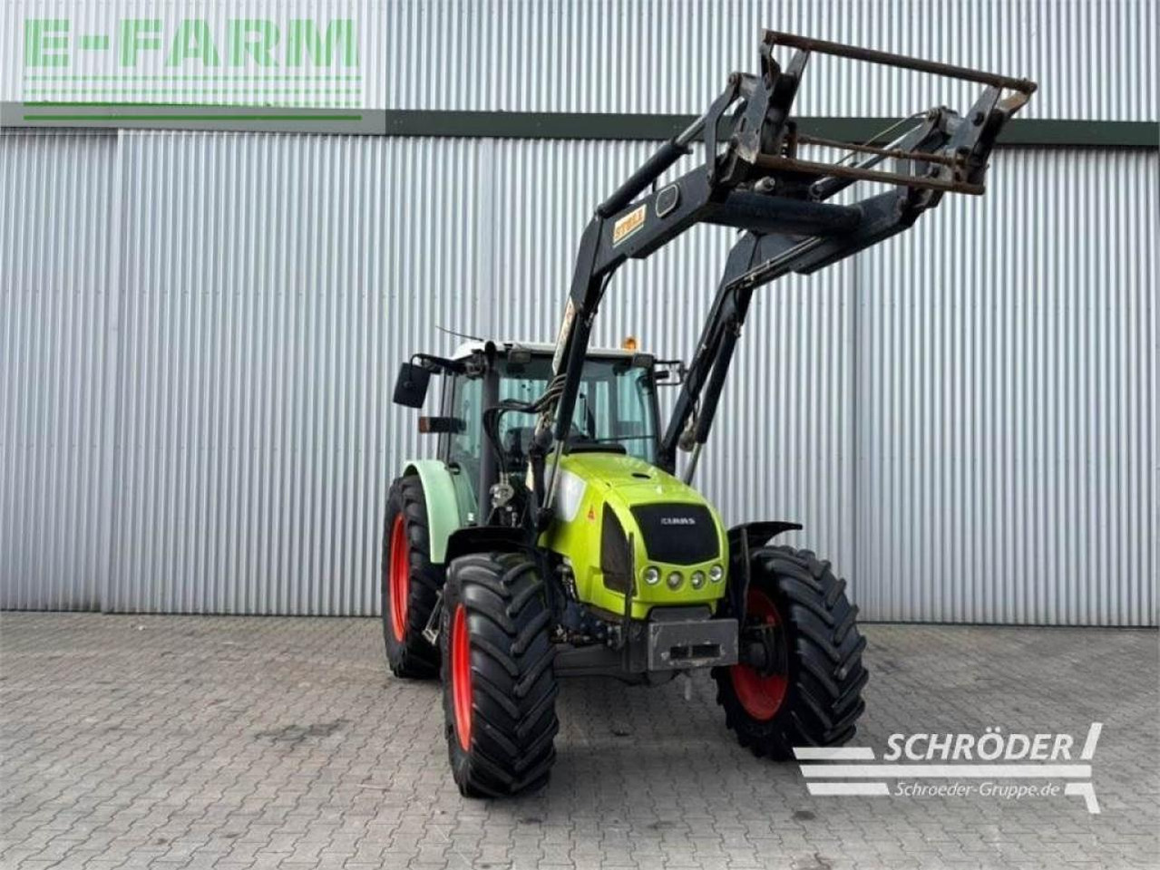 Tracteur agricole CLAAS celtis 456 rx