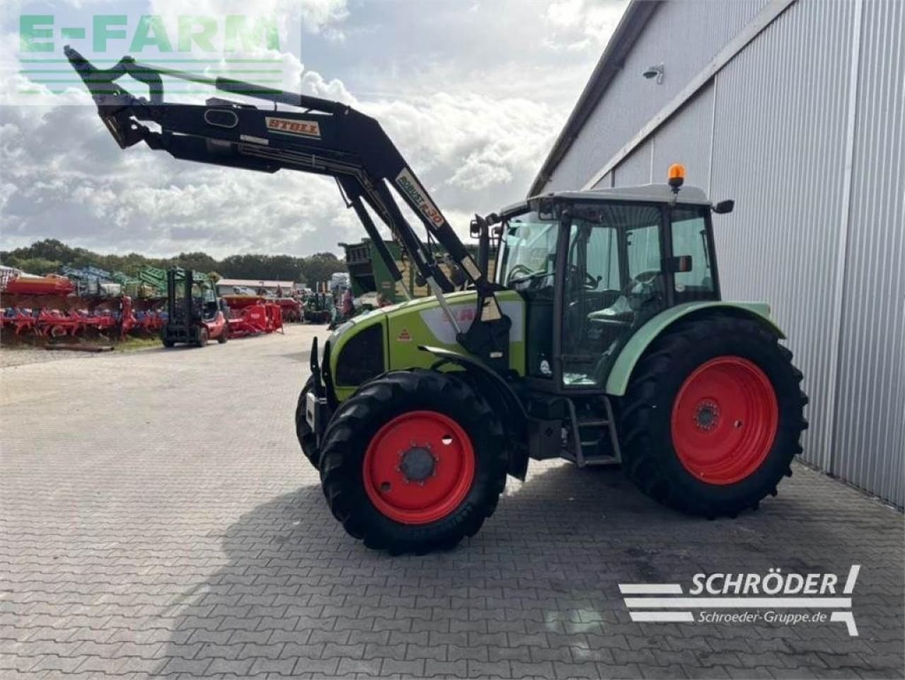 Tracteur agricole CLAAS celtis 456 rx