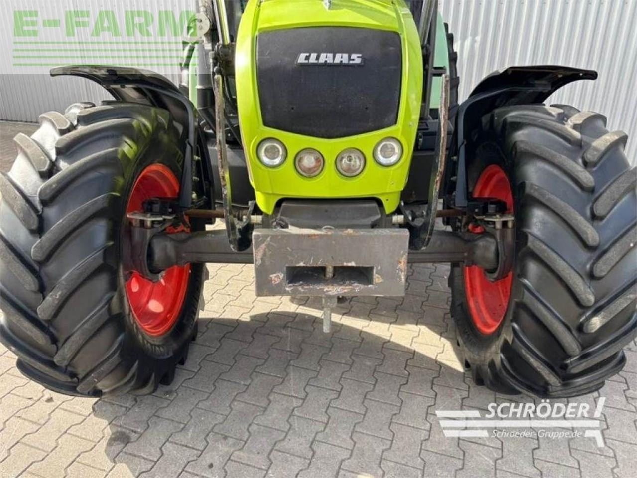 Tracteur agricole CLAAS celtis 456 rx