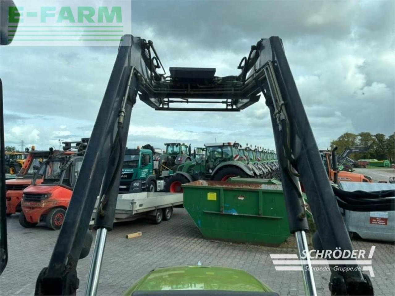 Tracteur agricole CLAAS celtis 456 rx