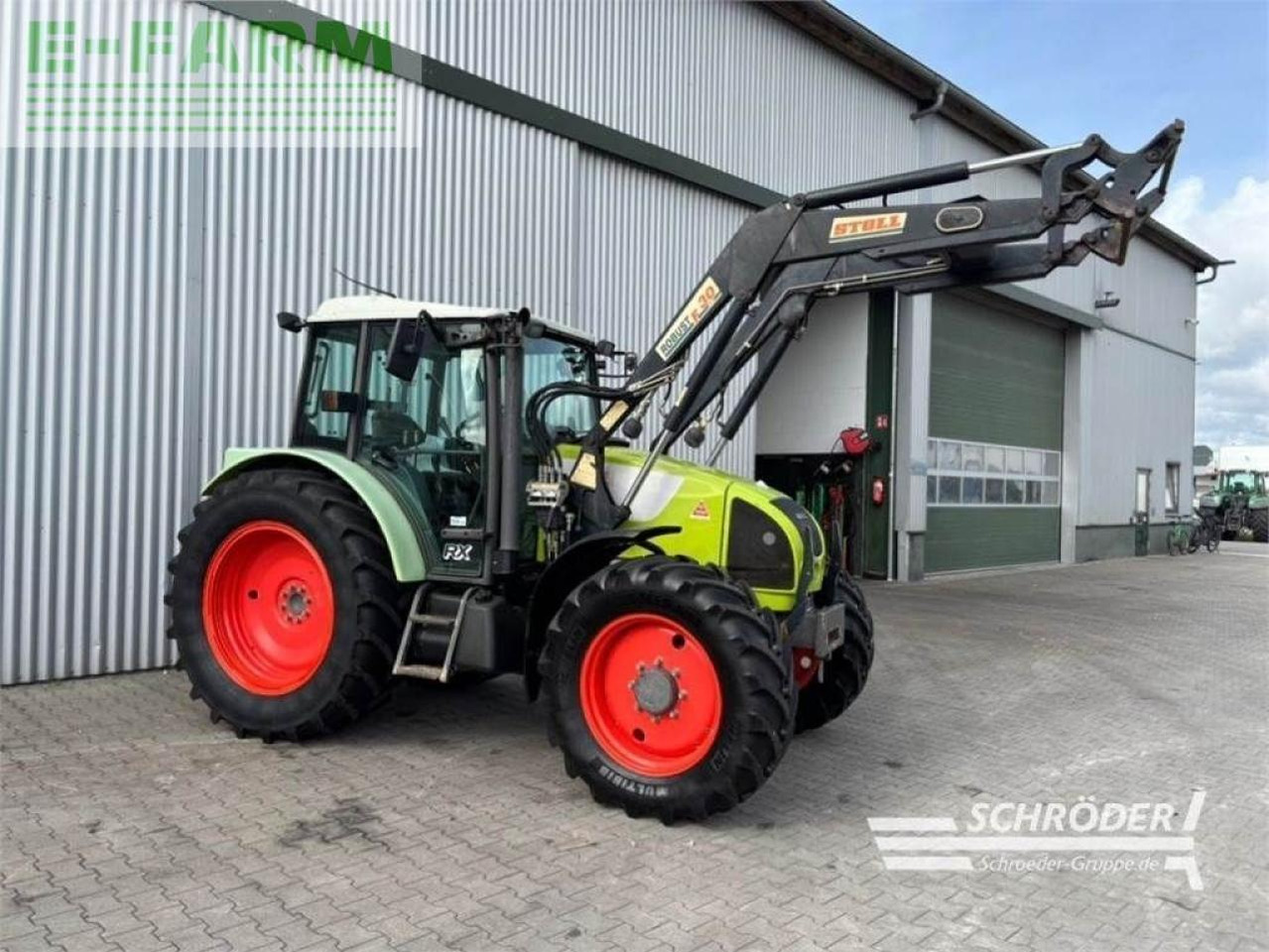 Tracteur agricole CLAAS celtis 456 rx